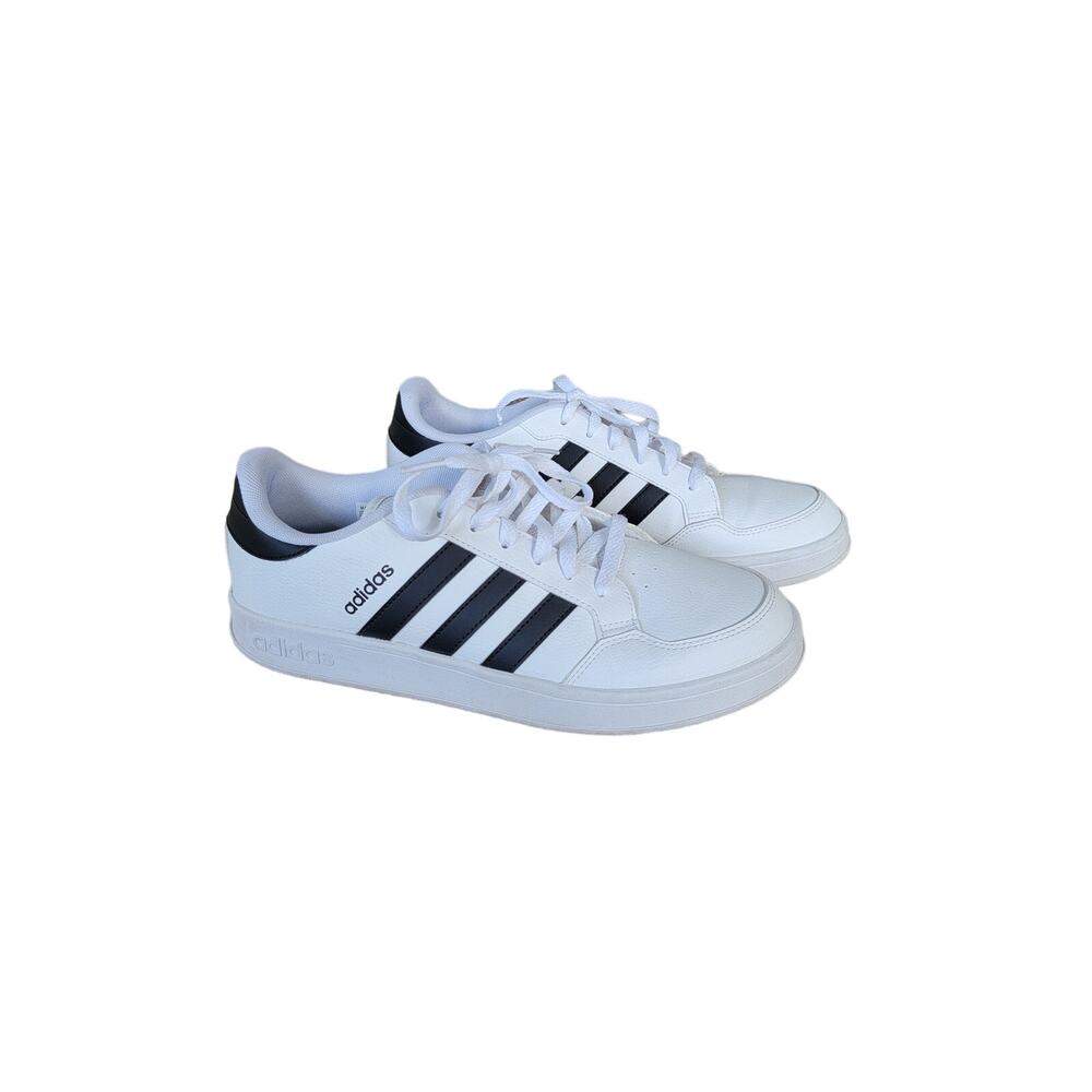 Adidas Breaknet White Black Sleek Fashion Sneakers Size 10 Men's‎